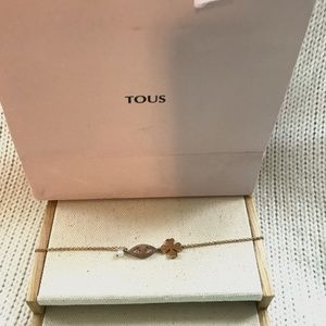 Tous Sterling Silver and 18k vermeil bracelet